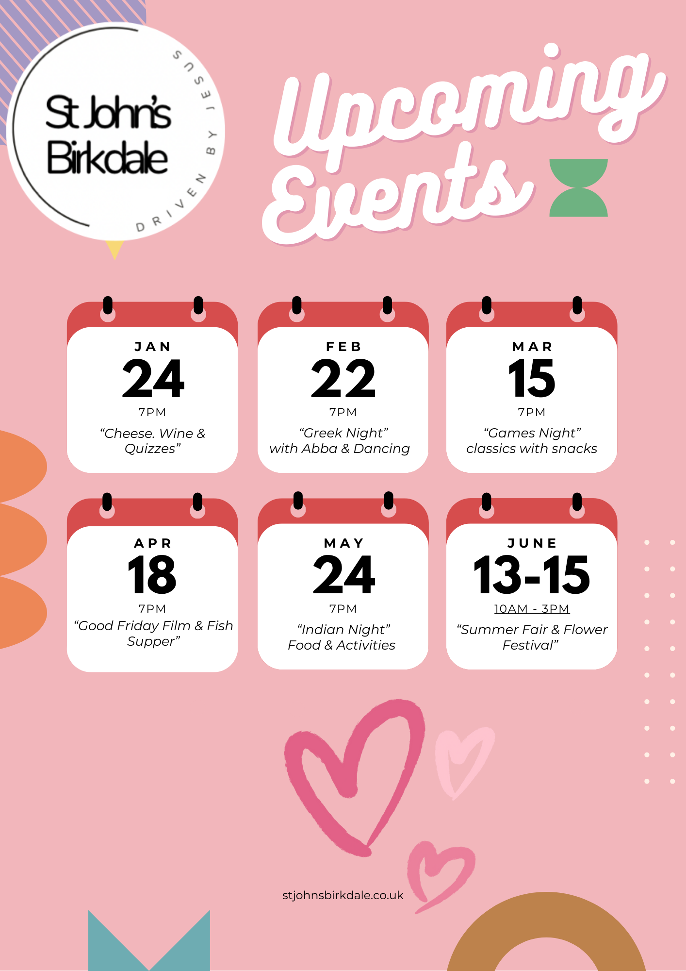 Upcoming Events