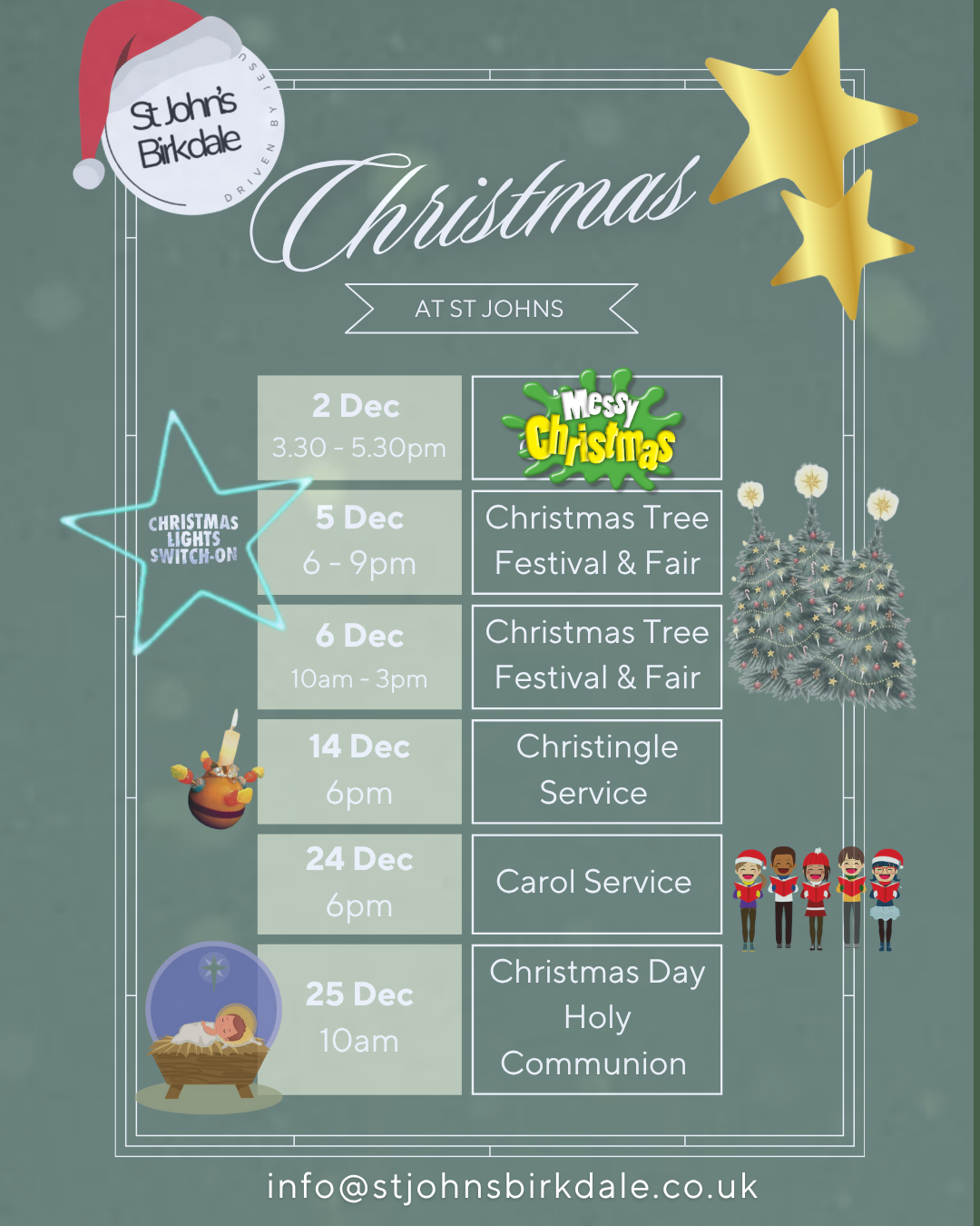 Beige Elegant Christmas Holida