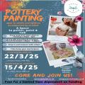 Space Pottery Painting 